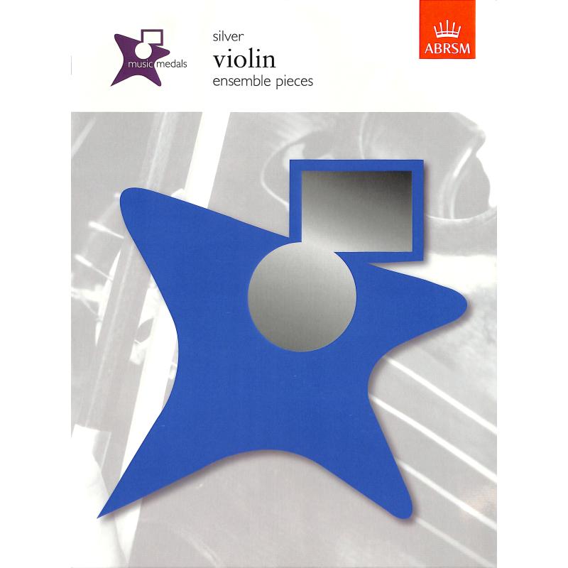 Music medals silver violin ensemble pieces