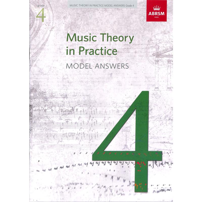 Music theory in practice 4 - model answers Music theory in practice 4 - model answers