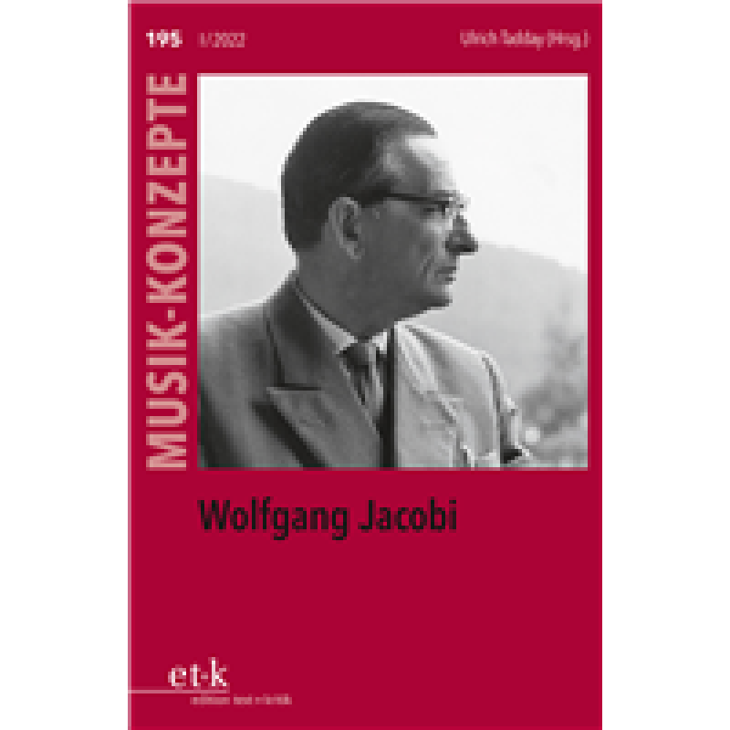 Musik Konzepte 195 - Wolfgang Jacobi