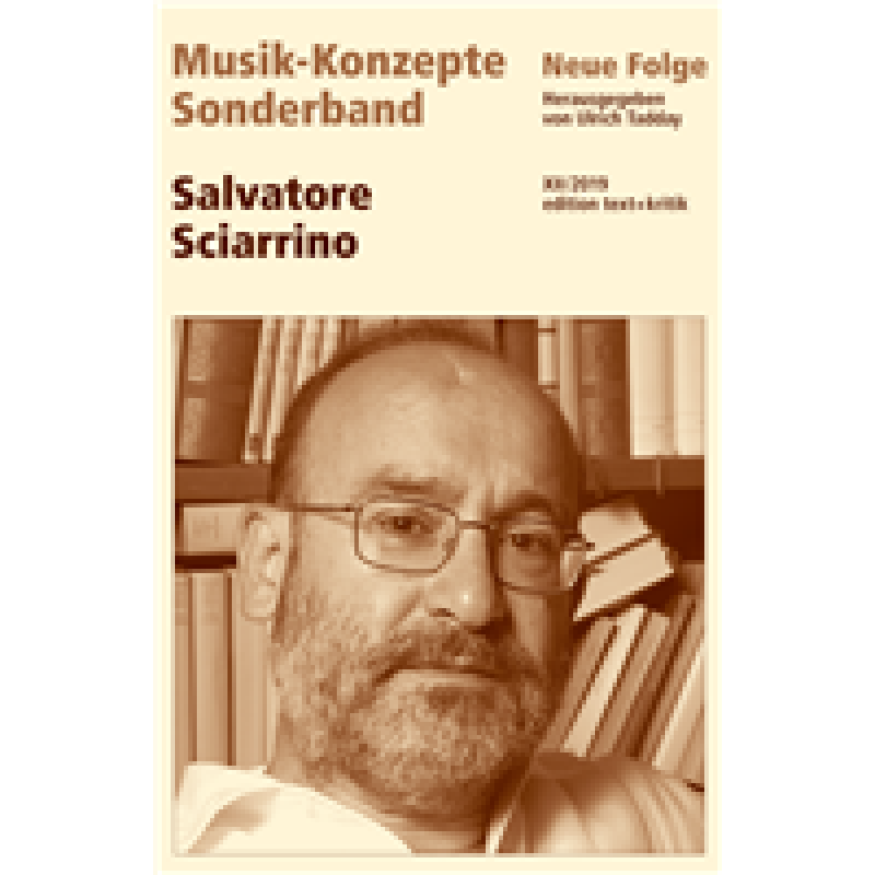Musik Konzepte Sonderband - Salvatore Sciarrino