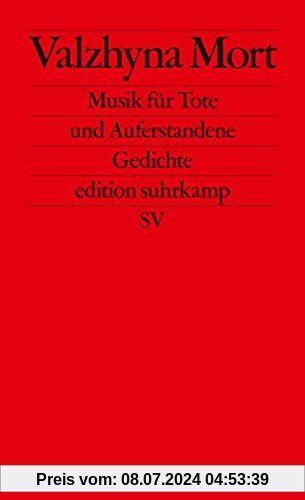 Musik für Tote und Auferstandene: Gedichte (edition suhrkamp)