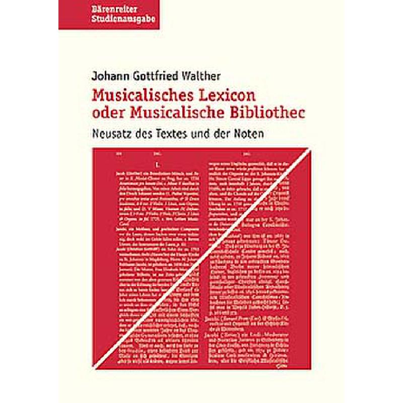 Musikalisches Lexikon Musikalisches Lexikon