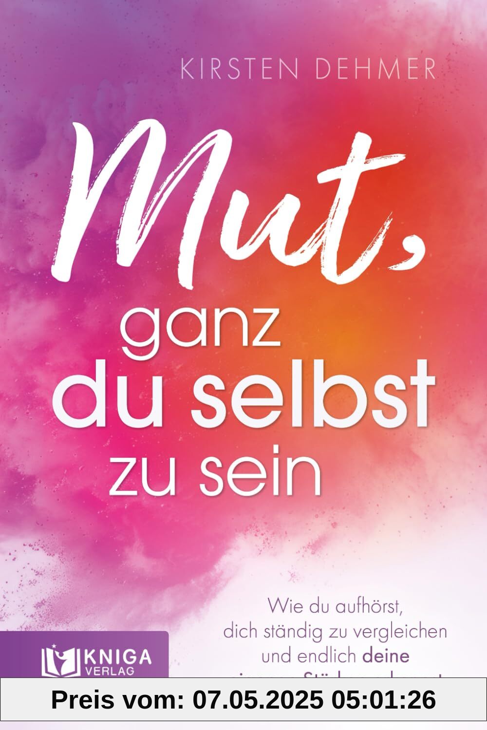 Mut, ganz du selbst zu sein: Wie du aufhörst, dich ständig zu vergleichen und endlich deine eigenen Stärken erkennst.