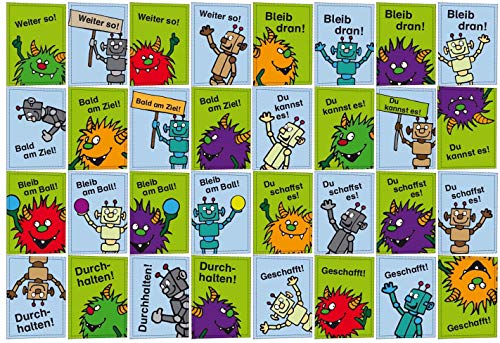 Mutmachsticker für FRESCH & Co.: 224 Sticker zur Unterstützung von schwierigen Lernprozessen bei LRS, Dyskalkulie und AD(H)S (1. bis 4. Klasse) (Fit trotz LRS - Grundschule) von Aol-Verlag In Der Aap Lehrerwelt