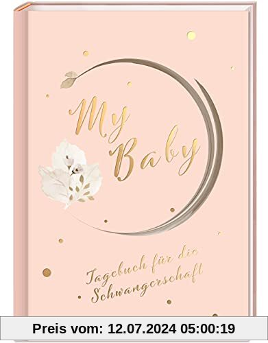 My Baby - Tagebuch für die Schwangerschaft: Schwangerschaftstagebuch zum eintragen, Schwangerschaftsbuch, Schwangerschaft Geschenke, Schwanger Buch PAPERISH® (PAPERISH Geschenkbuch)