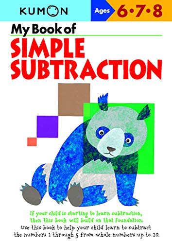 My Book Of Simple Subtraction (Kumon Workbooks)