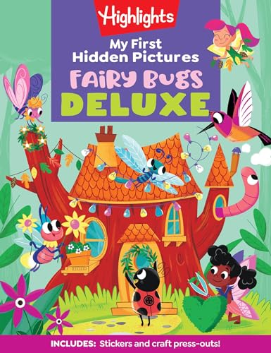 My First Hidden Pictures Fairy Bugs Deluxe: My First Puzzle Book for Kids Ages 3-6, Seek and Find Bugs, Fairies and Butterflies in This Whimsical Kids Activity Book (Highlights Hidden Pictures) von Highlights Press