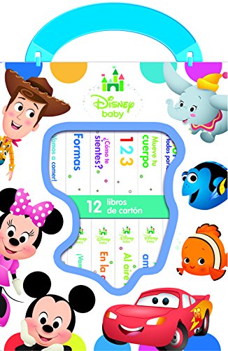 My First Library Spanish Disney Baby: 12 Libros de Cartón (M1L, Band 12) von PI Kids