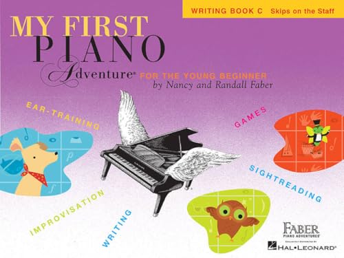 My First Piano Adventure Writing: Book C: Noten, Lehrmaterial für Klavier (Piano Adventure's): Writing Book C, Skips on the Staff