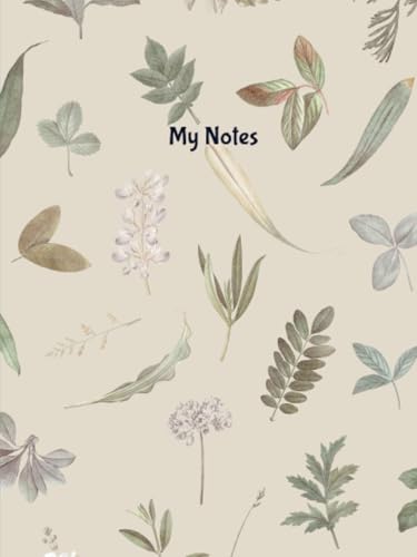 My Notes: Notizbuch A5 I 72 Seiten Motiv Gräser I Tagebuch mit linierten und gepunkteten Seiten (Design Notizbuch A5) von Komet Verlag