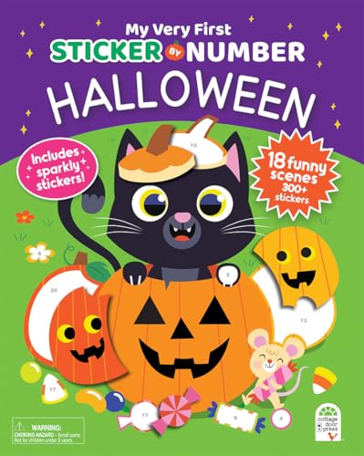 My Very First Sticker by Number Halloween von Cottage Door Press