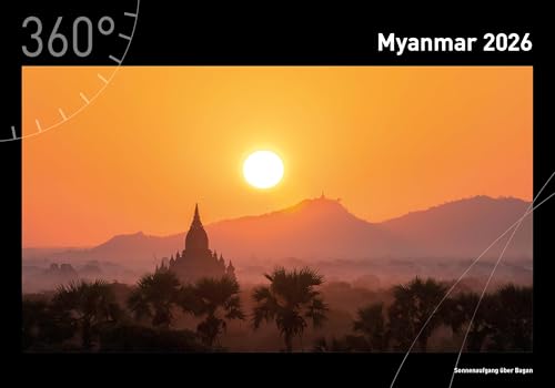 Myanmar Premiumkalender 2026 (360° Premiumkalender 2026: Format 50 x 35 cm) von 360° medien