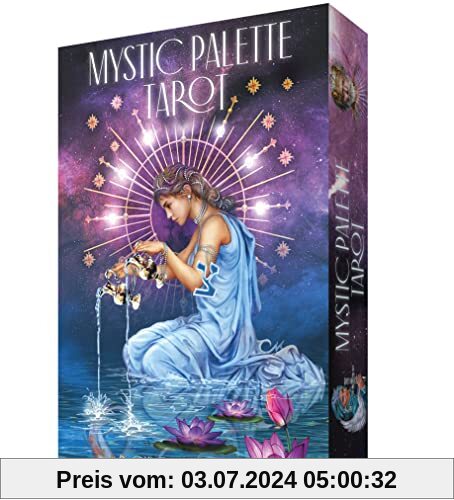 Mystic Palette Tarot: 78 Tarotkarten und farbiges Buch (Ciro Marchetti, Deutsch)