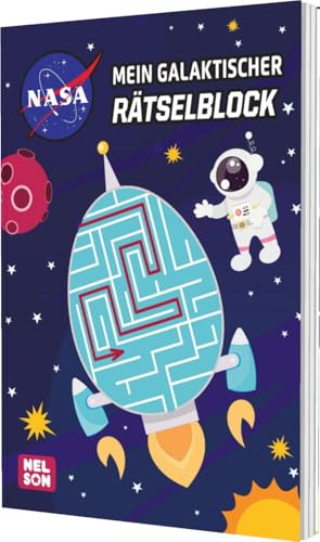 NASA: Mein galaktischer Rätselblock: Für Weltraum-Fans | Mehr als 60 Labyrinthe, Suchbilder und vieles mehr | Ab 5 Jahren NASA: Mein galaktischer Rätselblock: Für Weltraum-Fans | Mehr als 60 Labyrinthe, Suchbilder und vieles mehr | Ab 5 Jahren von Nelson