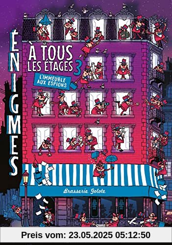 NE Énigmes à tous les étages Tome 3 L'immeuble aux espions