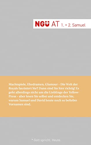 NGÜ-AT: Das erste und zweite Buch Samuel (Way-Truth-Life-Serie) von Brunnen Verlag GmbH