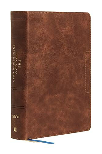 NIV, Lucado Encouraging Word Bible, Leathersoft, Brown, Comfort Print: Holy Bible, New Interna... NIV, Lucado Encouraging Word Bible, Leathersoft, Brown, Comfort Print: Holy Bible, New Interna...