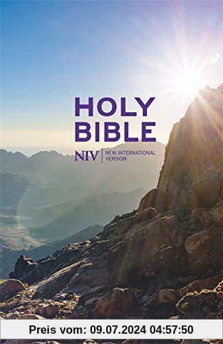 NIV Thinline Value Hardback Bible (New International Version)