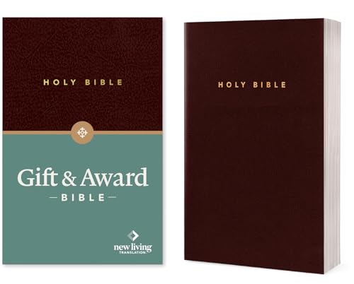 NLT Gift and Award: New Living Translation, Burgundy Leather, Gift and Award Edition (Gift and Award Bible: New Living Translation-2) von Tyndale House Publishers
