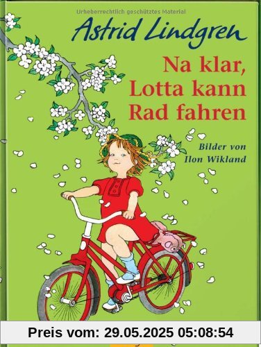 Na klar, Lotta kann radfahren!