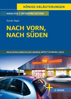 Nach vorn, nach Süden von Sarah Jäger - Textanalyse und Interpretation (eBook, PDF) von Bange, C