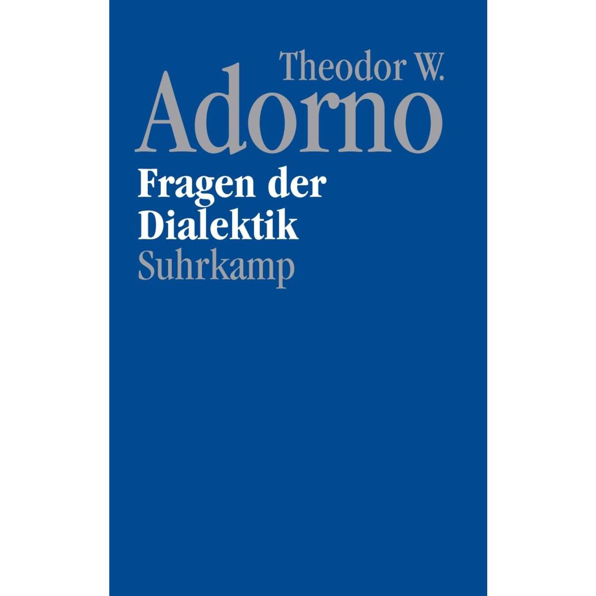 Nachgelassene Schriften. Abteilung IV: Vorlesungen Nachgelassene Schriften. Abteilung IV: Vorlesungen von Suhrkamp Verlag