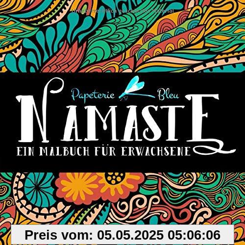 Namaste: Ein Malbuch für Erwachsene