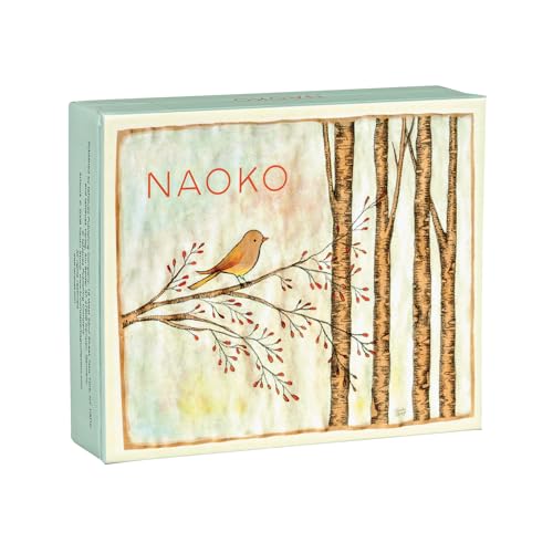 Naoko: Quicknotes -- Greeting, Thank You & Invitation Cards in a Reuseable Flip-Top Box Decorated with Modern Illustrations von teNeues