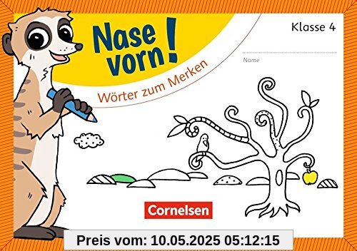 Nase vorn! - Deutsch: 4. Schuljahr - Wörter zum Merken: Übungsheft Nase vorn! - Deutsch: 4. Schuljahr - Wörter zum Merken: Übungsheft