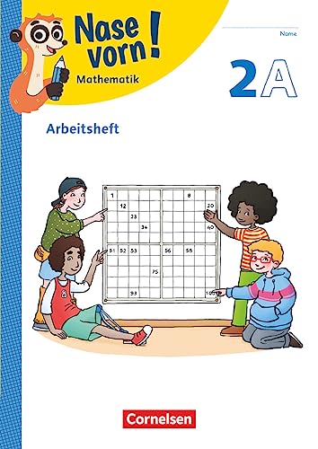 Nase vorn! - Lehrwerk für Mathematik - Ausgabe 2023 - 2. Schuljahr: Arbeitsheft - Teil A und B - Mit Kartonbeilagen und BuchTaucher-App von Cornelsen Verlag