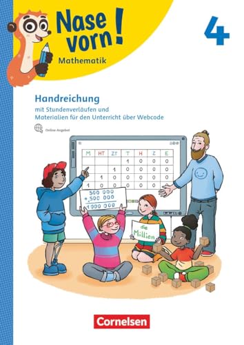 Nase vorn!|NULL|Lehrwerk für Mathematik - Ausgabe 2023|4. Schuljahr|NULL|NULL|Handreichungen für den Unterricht|NULL von Cornelsen Verlag