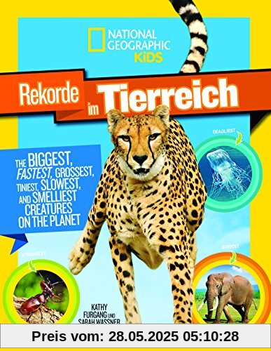 National Geographic KiDS (Sachbuch) - Rekorde im Tierreich