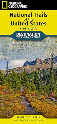 National Trails of the United States: 1:5200000 (National Geographic Destination Map) von National Geografisch Inst