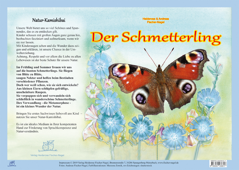 Natur-Kamishibai - Der Schmetterling von Verlag Fischer-Nagel
