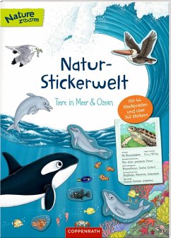Natur-Stickerwelt: Tiere in Meer und Ozean von Coppenrath, Münster