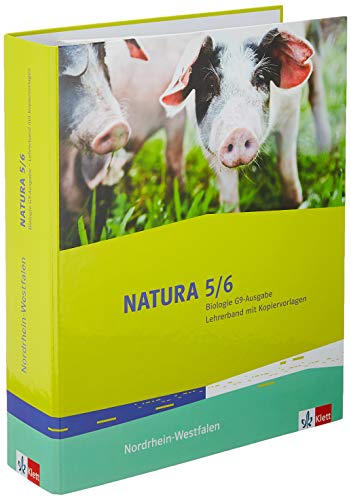 Natura 5/6. Ausgabe Nordrhein-Westfalen: Serviceband mit Kopiervorlagen Klassen 5/6 (G9) (Natura. Ausgabe für Nordrhein-Westfalen ab 2019)