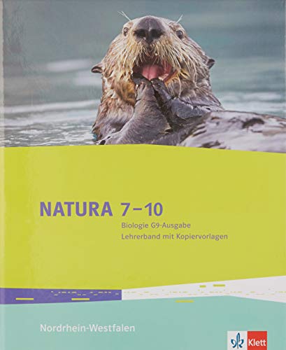 Natura 7-10. Ausgabe Nordrhein-Westfalen: Serviceband mit Kopiervorlagen Klassen 7-10 (G9) (Natura. Ausgabe für Nordrhein-Westfalen ab 2019) von Klett Ernst /Schulbuch