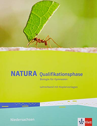 Natura Biologie Qualifikationsphase. Ausgabe Niedersachsen: Serviceband mit DVD-ROM Klassen 12/13 (Natura Biologie. Ausgabe für Niedersachsen ab 2018) von Klett Ernst /Schulbuch