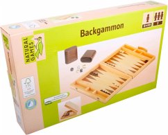 Natural Games Backgammon 38 x 22 x 5 cm von VEDES Großhandel GmbH - Ware