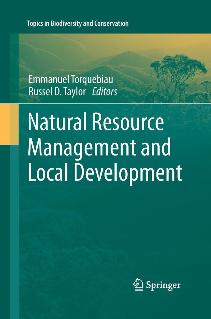 Natural Resource Management and Local Development von Springer Netherlands