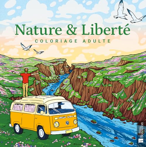 Nature & Liberté: Coloriage adulte Nature & Liberté: Coloriage adulte von BONNETON