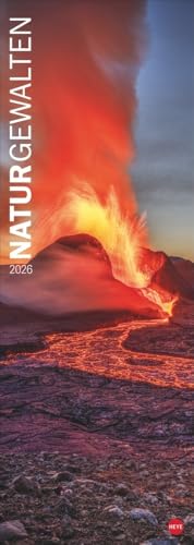 Naturgewalten Vertical Kalender 2026: Länglicher Kalender, der Naturphänomene spektakulär zur Geltung bringt. Großer Fotokalender 2026 mit beeindruckenden Naturaufnahmen. Naturgewalten Vertical Kalender 2026: Länglicher Kalender, der Naturphänomene spektakulär zur Geltung bringt. Großer Fotokalender 2026 mit beeindruckenden Naturaufnahmen. von Heye