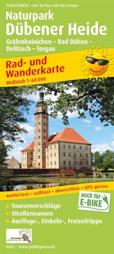Naturpark Dübener Heide, Gräfenheinichen - Bad Düben - Delitzsch - Torgau: Rad- und Wanderkarte mit Ausflugszielen, Einkehr- & Freizeittipps, ... 1:60000 (Rad- und Wanderkarte: RuWK) von FREYTAG-BERNDT UND ARTARIA