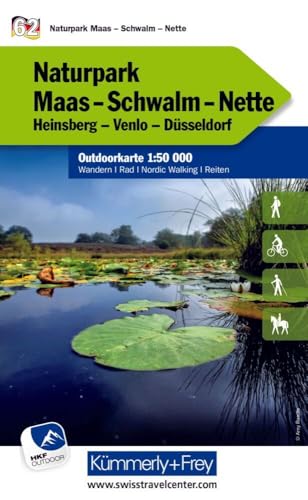 Kümmerly+Frey Outdoorkarte Deutschland 62 Naturpark Maas, Schwalm, Nette, 1:50.000: Mit Heinsberg, Venlo und Düsseldorf. Touren für Wanderer, Biker und mehr! Free Download von Hallwag Kümmerly+Frey
