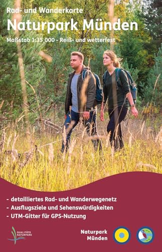 Naturpark Münden: Rad- und Wanderkarte Naturpark Münden: Rad- und Wanderkarte von KKV