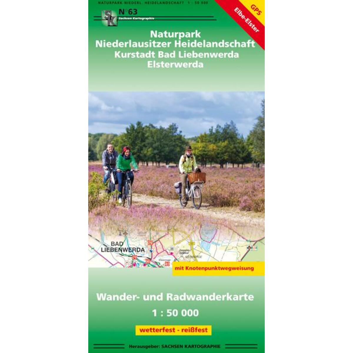 Naturpark Niederlausitzer Heidelandschaft - Kurstadt Bad Liebenwerda - Mühlberg ... Naturpark Niederlausitzer Heidelandschaft - Kurstadt Bad Liebenwerda - Mühlberg ... von Sachsen Kartographie