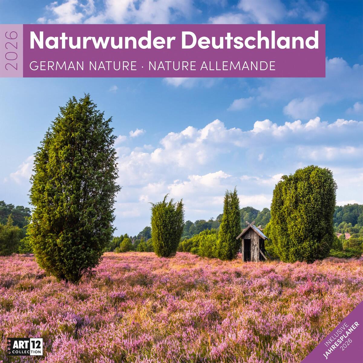 Naturwunder Deutschland Broschürenkalender 2026 - 30x30 - Art12 Naturwunder Deutschland Broschürenkalender 2026 - 30x30 - Art12 von Ackermann Kunstverlag