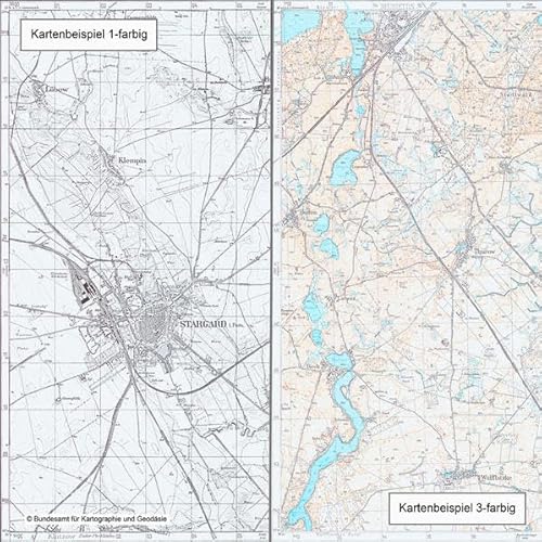 Naumburg (Queis): Topographische Karte 1:25.000 (Meßtischblatt) (Topographische Karte 1:25000 (TK 25) / Nachdruck aus Kartenbeständen des ehemaligen Reichsamtes für Landesaufnahme)