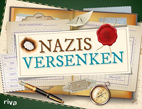 Nazis versenken: Die neue Edition des Klassikers »Schiffe versenken«. Die Alternative zu Battleship und Flottenmanöver. Das Geschenk für Wichteln, Geburtstag und Weihnachten