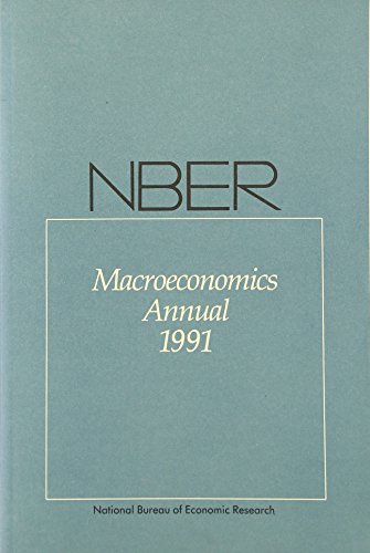 Nber Macroeconomics Annual 1991 von MIT PR